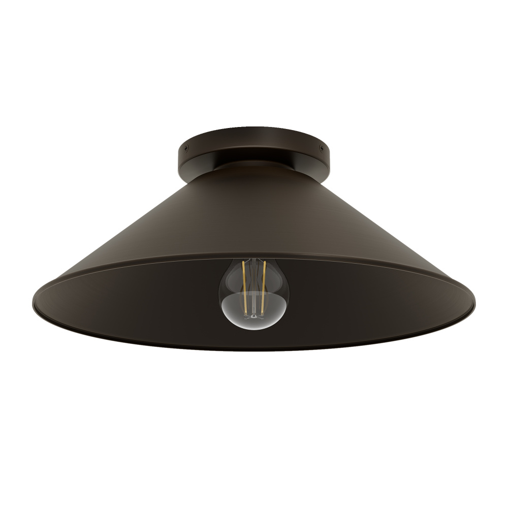 Hunter Skyflow Matte Bronze 1 Light Medium