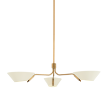 Troy F8143-PBR/SSD - Sacramento Chandelier