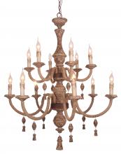 Terracotta Lighting CHAN8057-12 - Venus 12-light  Chandelier