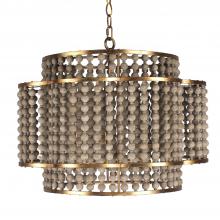 Terracotta Lighting H7215-4G - Carina Chandelier With Gold