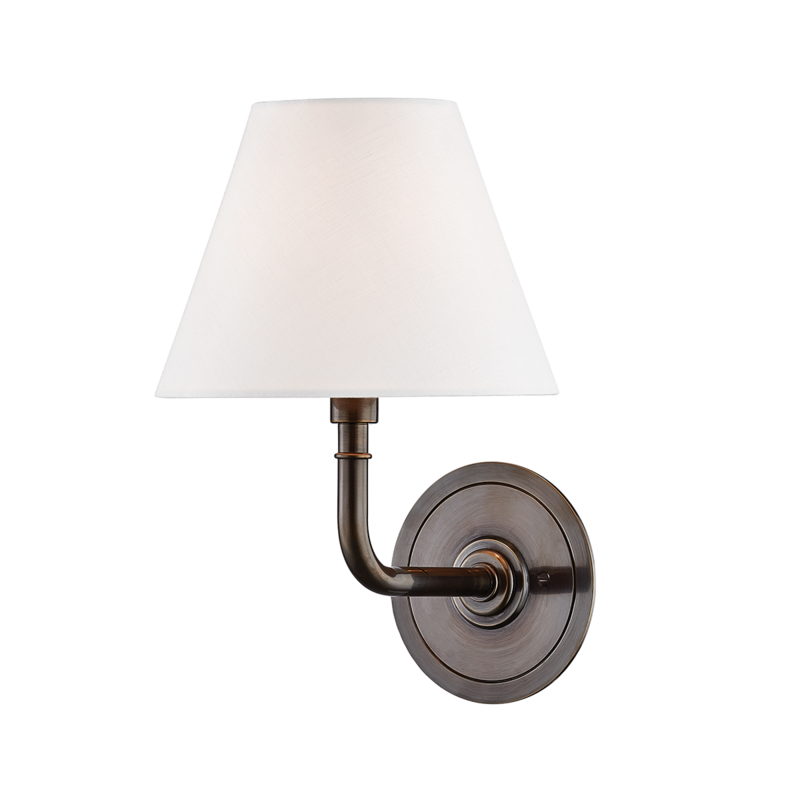 1 LIGHT WALL SCONCE