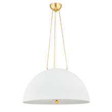 Hudson Valley MDS1101-AGB/WP - 4 LIGHT PENDANT