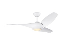 Visual Comfort & Co. Fan Collection 3TNSM52RZWD - Topan Smart 52 LED Ceiling Fan in Matte White with Matte White Blades and Light Kit