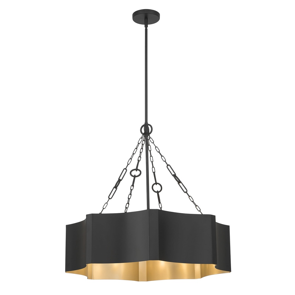 Ottavio  28" Wide 5-Light Pendant