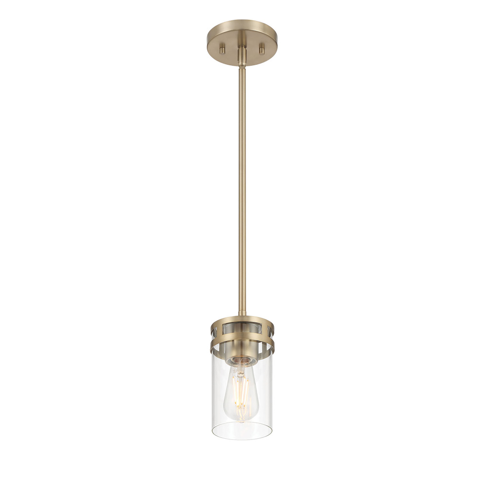 Lunden  4" Wide 1-Light Mini Pendant
