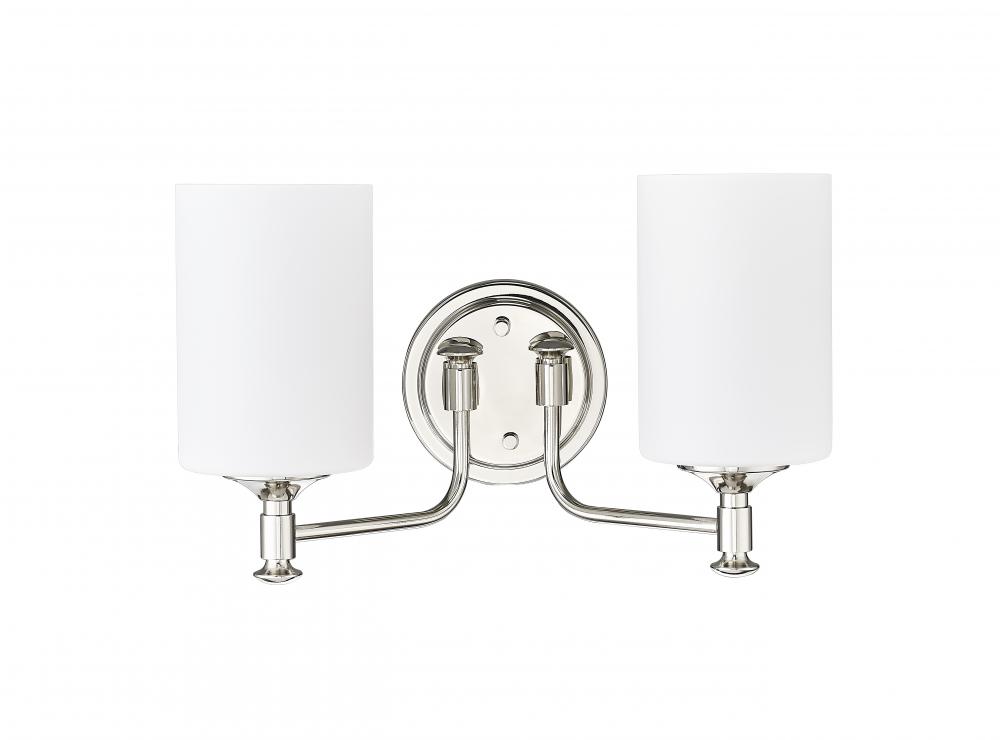 Ailey 2-Light Vanity Polished Nickel