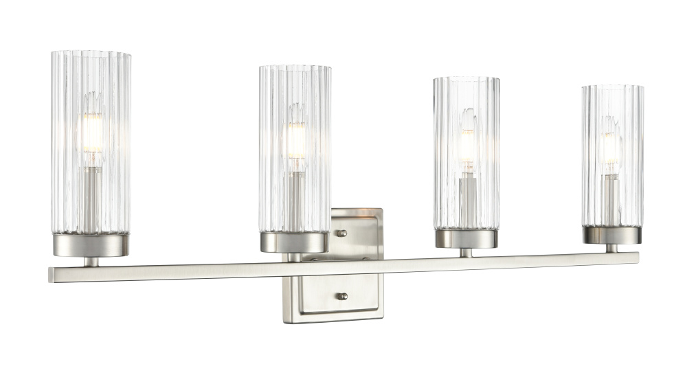 Iversen 29.75" Wide 4-Light Vanity - Brushed Nickel