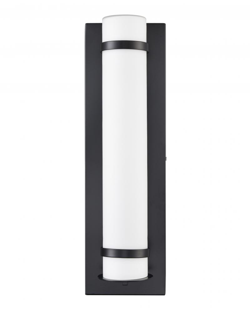 Outdoor Wall Sconce LED Powder Coated Black