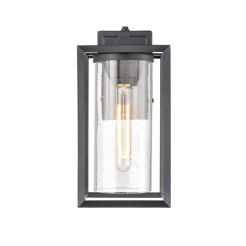 Wheatland 1-Light Outdoor Wall Sconce Powder Coated Black