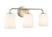 Millennium 214203-MG - Laphia 22" Wide 3-Light Vanity - Modern Gold