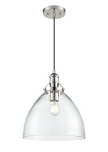 Millennium 218101-PN - Khrisa 12.75" Wide 1-Light Pendant - Polished Nickel