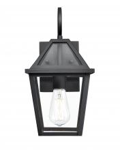 Millennium 92401-TBK - Eston 1-Light Outdoor Wall Sconce Textured Black