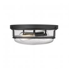 Millennium 4652-MB - Mayson 2-Light Flushmount Ceiling Light Matte Black