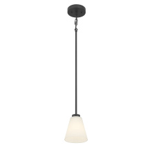 Millennium 64101WG-MB - Strayhan 5.75" Wide 1-Light Mini Pendant