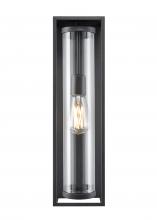 Millennium 91621-TBK - Caleb 1-Light Outdoor Wall Sconce Textured Black