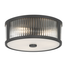 Millennium 23203-MB - Ardezia 11.75" Wide 3-Light Flush Mount
