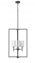 Millennium 96004-MB - Luxx 4-Light Pendant light Matte Black