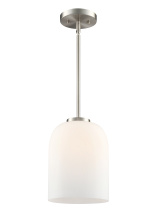 Millennium 214101-BN - Laphia 8" Wide 1-Light Pendant - Brushed Nickel