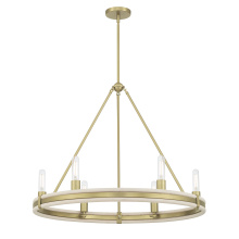 Millennium 207106-VB - Rovessa 32" Wide 6-Light Chandelier