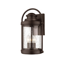 Millennium 2543-PBZ - Livingston 3-Light Outdoor Wall Sconce Powder Coated Bronze