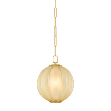 Mitzi by Hudson Valley Lighting H1091701S-AGB - Bernadine Pendant