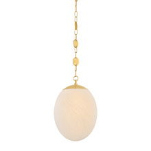 Mitzi by Hudson Valley Lighting H1146701L-AGB - Nell Pendant