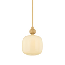 Mitzi by Hudson Valley Lighting H1149701S-AGB - Elise Pendant