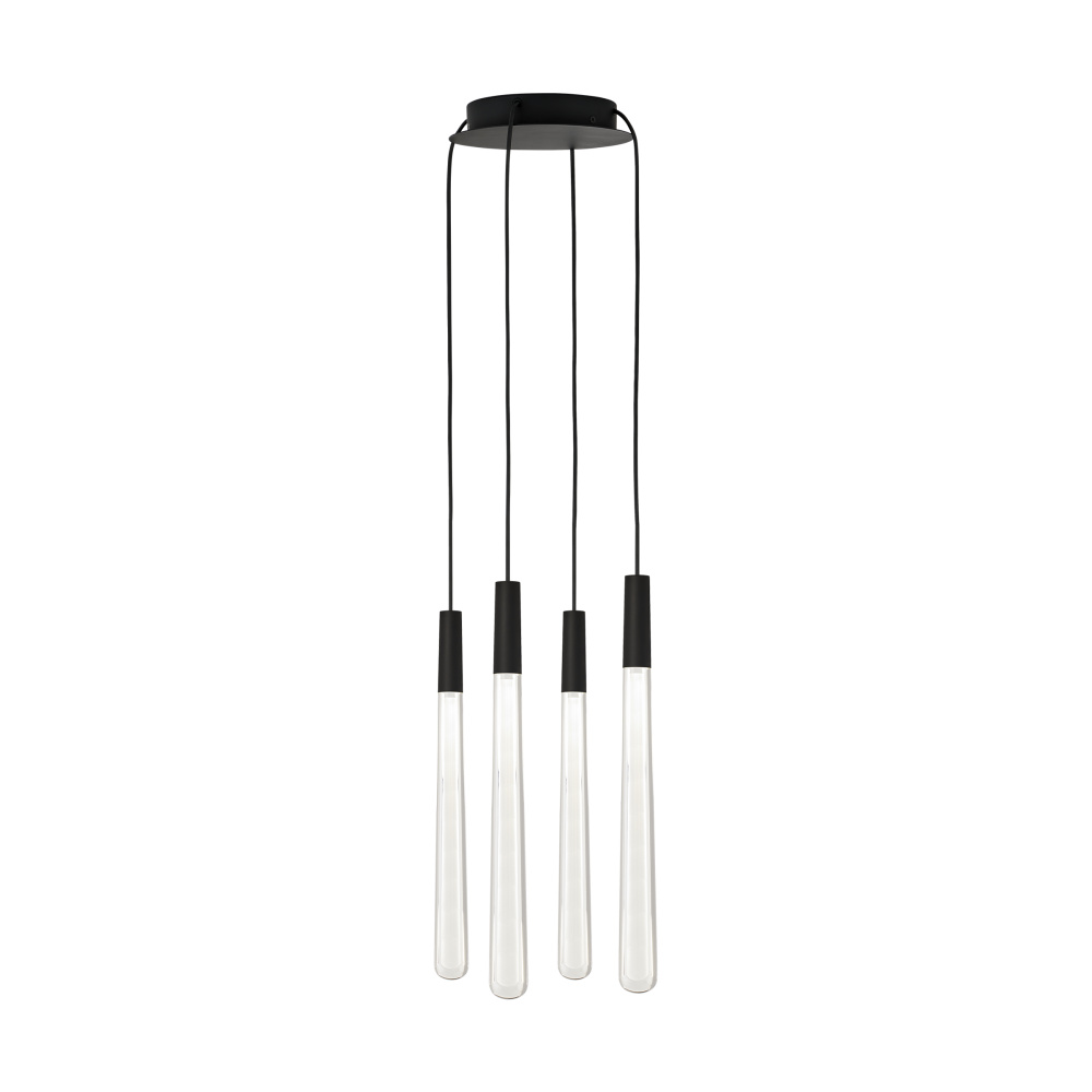 Pylon Crystal 4 Light Chandelier