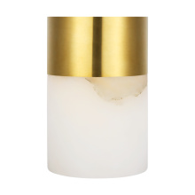 Visual Comfort & Co. Modern Collection SLTB66927HABALB - Caspe Alabaster 6 Rechargeable Table Lamp