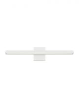 Visual Comfort & Co. Modern Collection 700BCBND24W-LED930 - Banda Modern dimmable LED 24 Bath Light in a Matte White finish