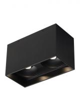 Visual Comfort & Co. Modern Collection 700FMEXOD620BW-LED927 - Exo 6 Dual Flush Mount