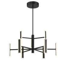 Minka George Kovacs P1419-66A-L - Edge - 9 Light LED Chandelier Fixture