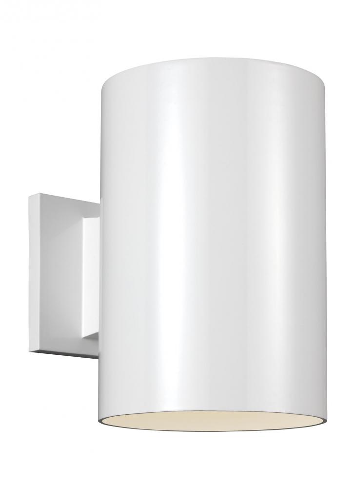 Outdoor Cylinders Large LED Wall Lantern