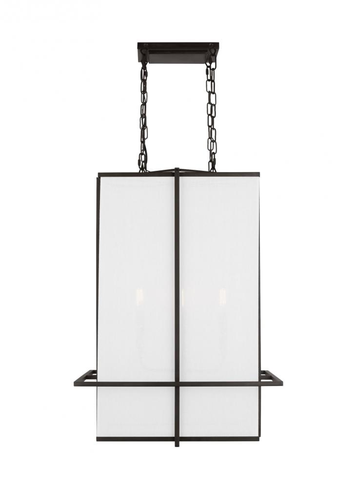 Dresden Casual 4-Light Indoor Dimmable Medium Lantern Pendant