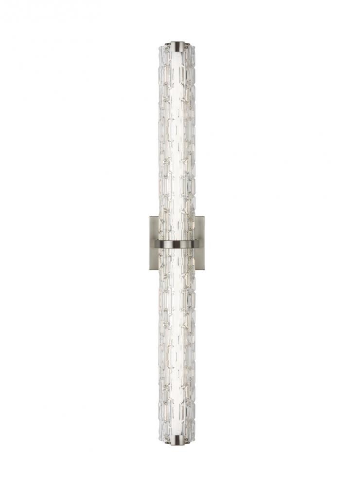 Cutler 36" Staggered Glass LED Vanity