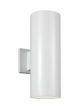 Visual Comfort & Co. Studio Collection 8413897S-15 - Outdoor Cylinders Small 2 LED Wall Lantern