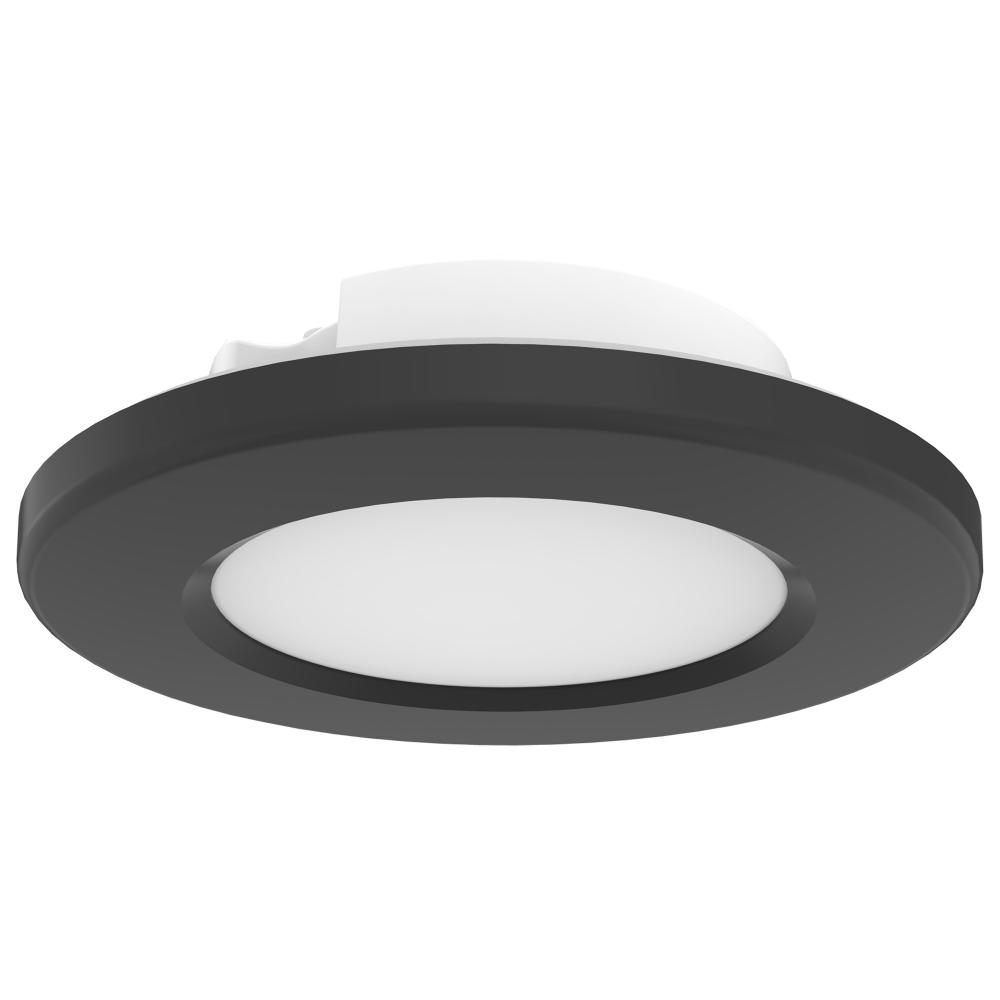 4 inch; LED Surface Mount Fixture; CCT Selectable 3K/4K/5K; Black