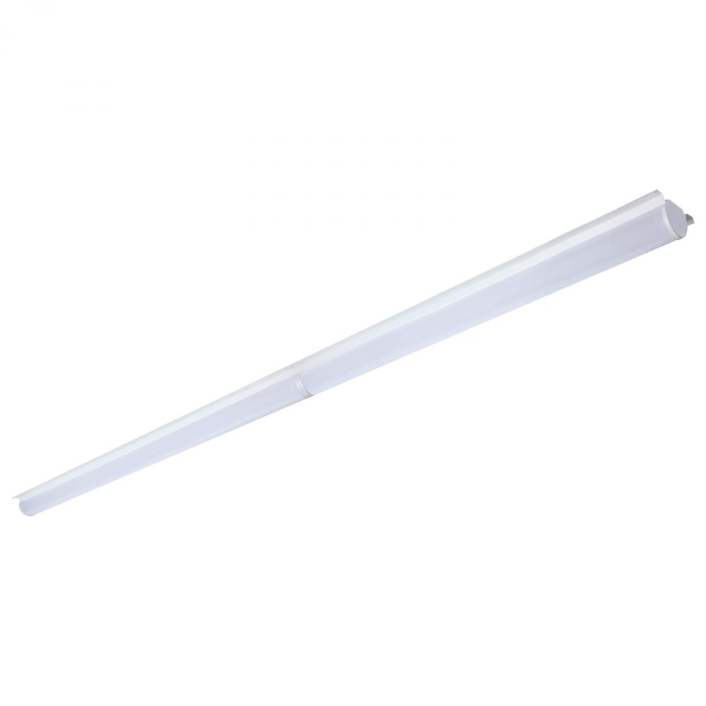 60/80/100 Watt LED 8 Foot Retrofit Strip Light; 35K/4K/5K CCT Selectable; 120-277 Volt; Gloss White