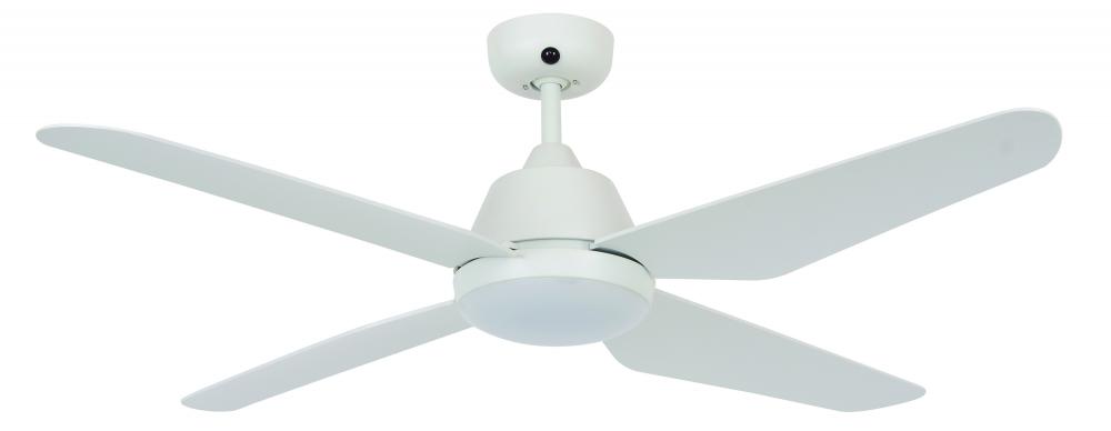 Lucci Air Aria 52-inch White LED Light with Remote Ceiling Fan