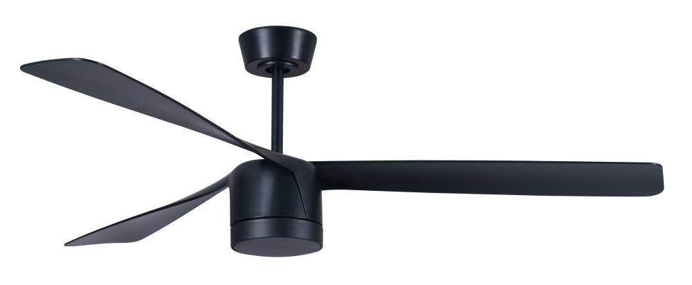 Lucci Air Peregrine 56" Black Light with Remote Ceiling Fan