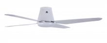 Beacon Lighting America 21300101 - Lucci Air Aria Hugger 52" CTC Matte White Light with Remote Ceiling Fan