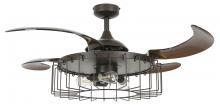 Beacon Lighting America 51104001 - Fanaway Sheridan 48-inch Oil Rubbed Bronze AC Ceiling Fan with Light