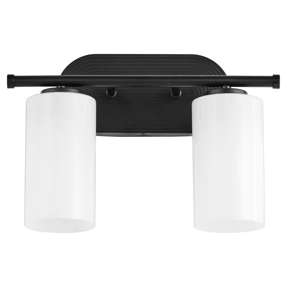 Belinder 2 Light Vanity, Matte Black