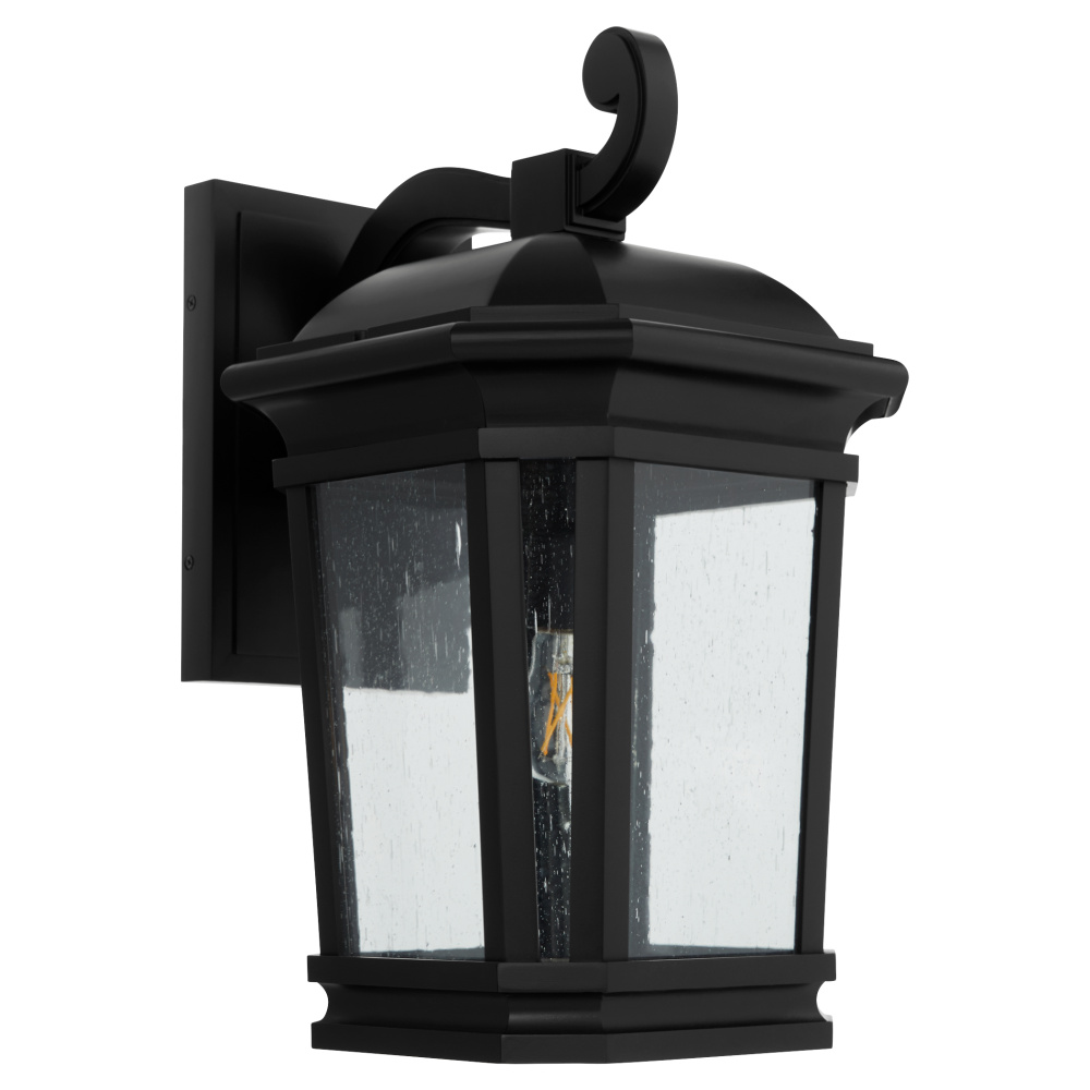 MURPHY 1 LIGHT 12" LANTERN - MATTE BLACK