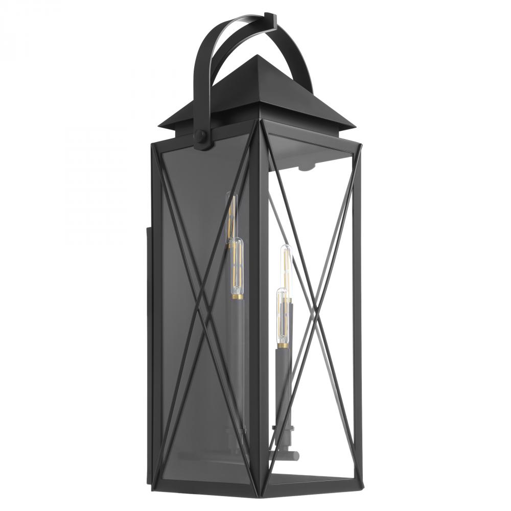 Mystic 30 inches, 4 Light Lantern, Matte Black