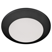 Quorum 906-6-59 - 6” WET LED DISK 5CCT - MATTE BLACK