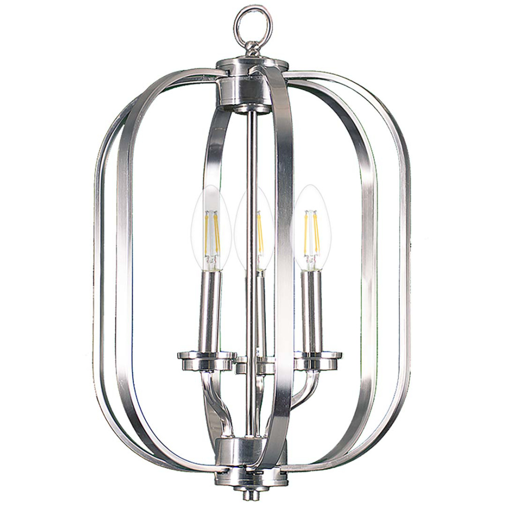 Victoria Series 3-Light Small Entry Cage - NK