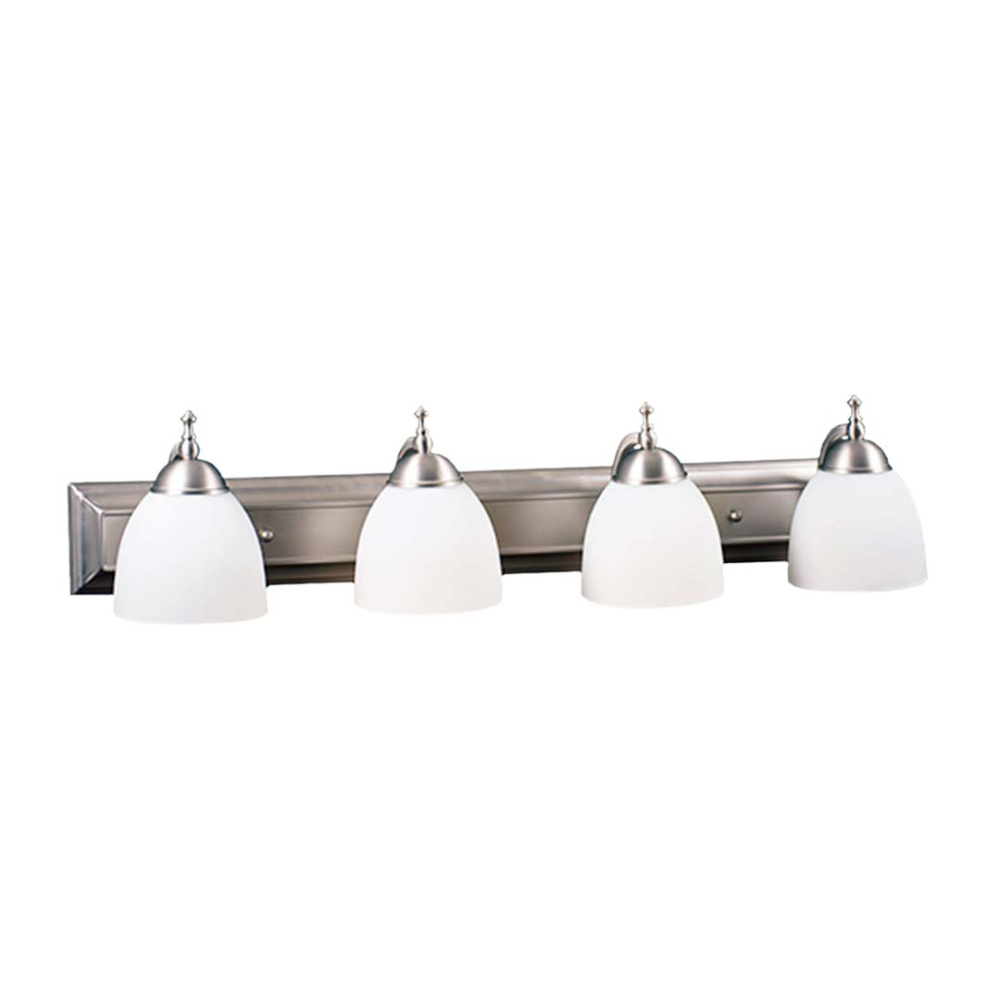 Dallas 4-Light White Vanity - NK