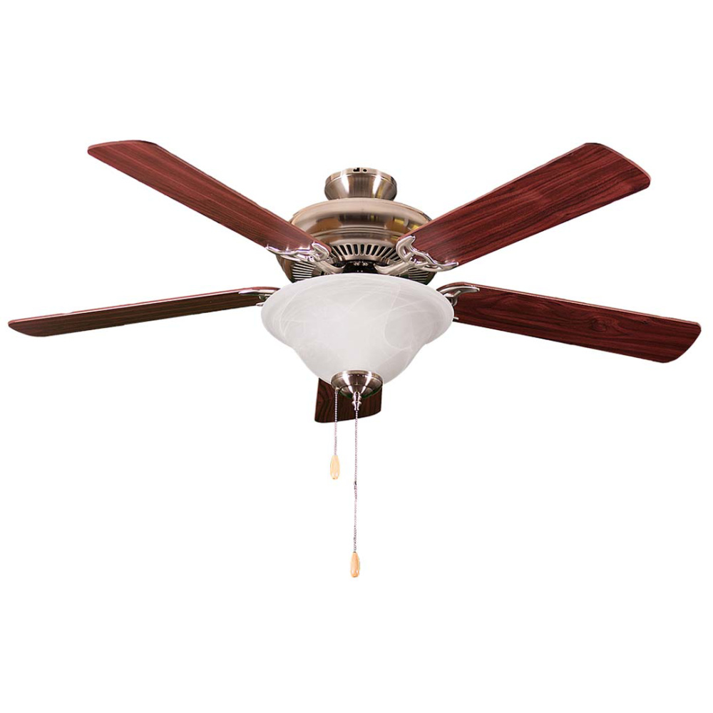52' 5-Blade NK Fan W/White Bowl Light Kit(2x9.5W LED 3000K)