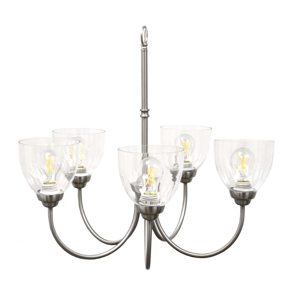Laredo 5-Light Chandelier - NK Clear Glass